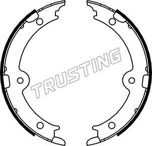 Trusting 115.321 - Комплект гальм, ручник, парковка avtolavka.club