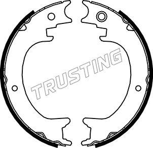Trusting 110.339 - Комплект гальм, ручник, парковка avtolavka.club