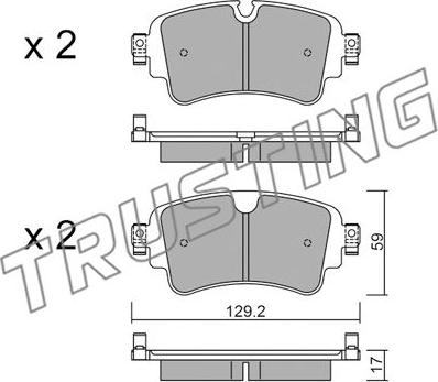 Sangsin Brake SP4112 - Гальмівні колодки, дискові гальма avtolavka.club