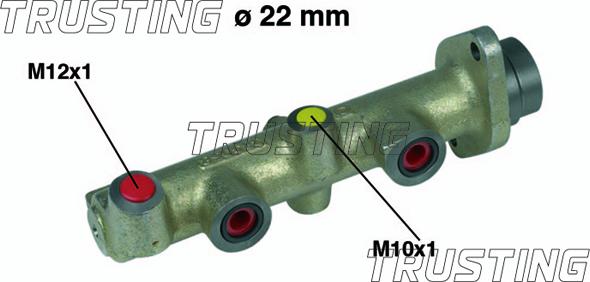 Trusting PF146 - Головний гальмівний циліндр avtolavka.club