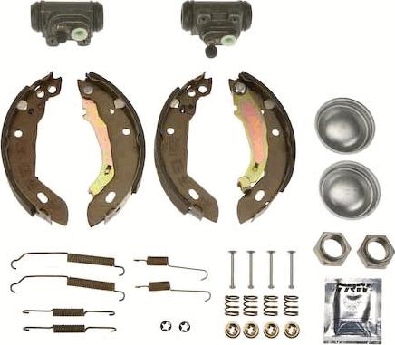 TRW BK1136 - Комплект гальм, барабанний механізм avtolavka.club