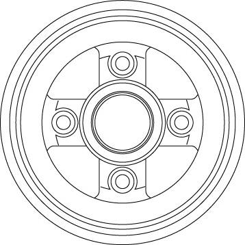 TRW DB4477 - Гальмівний барабан avtolavka.club