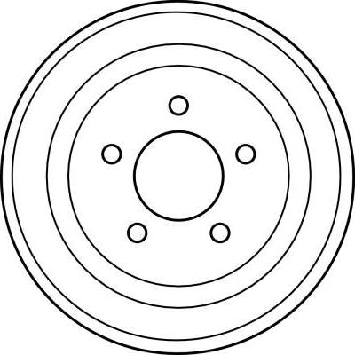 TRW DB4287 - Гальмівний барабан avtolavka.club