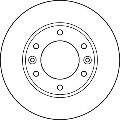 TRW DF4924S - Гальмівний диск avtolavka.club