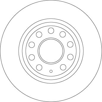 TRW DF4558 - Гальмівний диск avtolavka.club