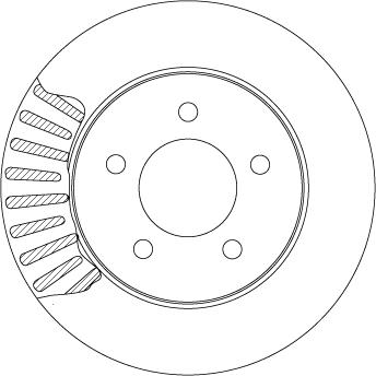 TRW DF4508 - Гальмівний диск avtolavka.club