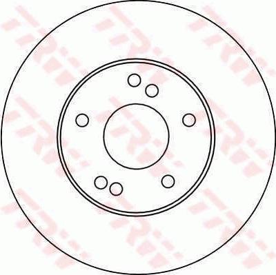 TRW DF4090 - Гальмівний диск avtolavka.club