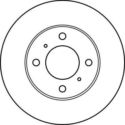 TRW DF4022 - Гальмівний диск avtolavka.club