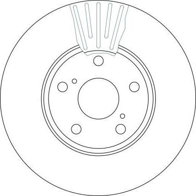 TRW DF4167 - Гальмівний диск avtolavka.club