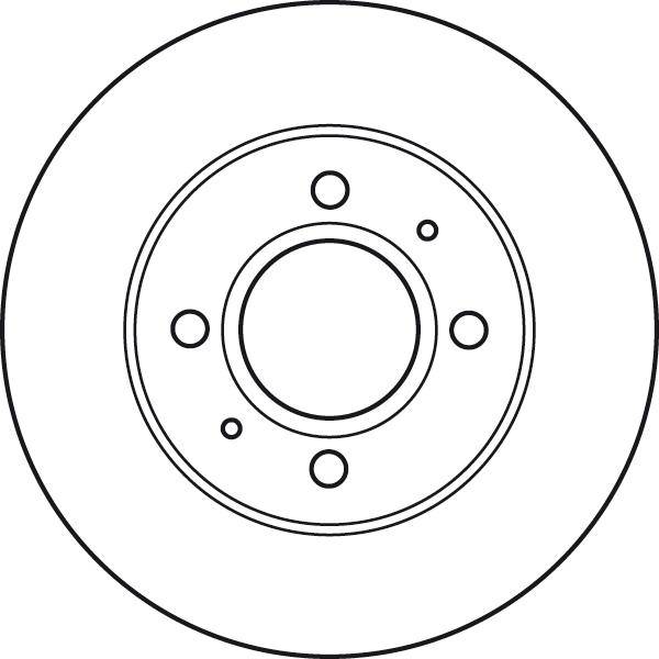 TRW DF4892 - Гальмівний диск avtolavka.club