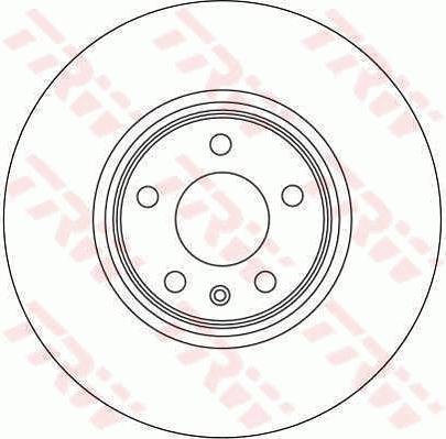 TRW DF4358 - Гальмівний диск avtolavka.club