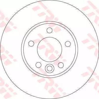 TRW DF7631 - Гальмівний диск avtolavka.club