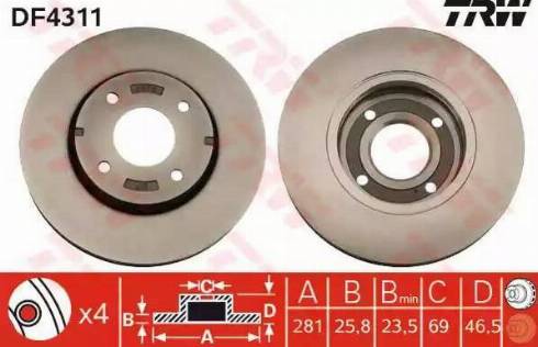 Alpha Brakes HTP-MS-062 - Гальмівний диск avtolavka.club