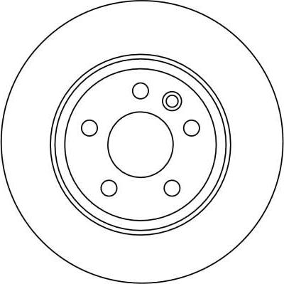 TRW DF4208 - Гальмівний диск avtolavka.club