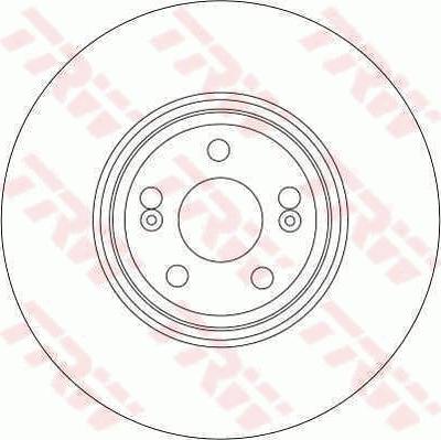 TRW DF4280S - Гальмівний диск avtolavka.club