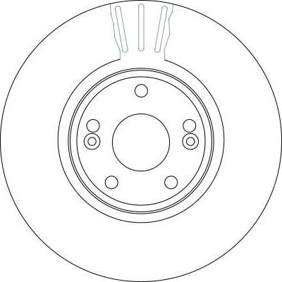 TRW DF4229S - Гальмівний диск avtolavka.club