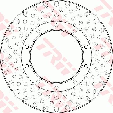 TRW DF5010S - Гальмівний диск avtolavka.club