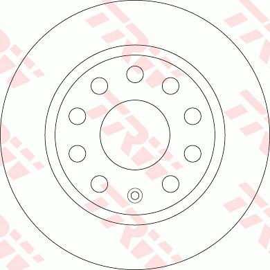 TRW DF6444 - Гальмівний диск avtolavka.club