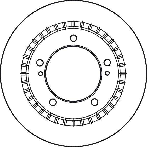 TRW DF6023 - Гальмівний диск avtolavka.club