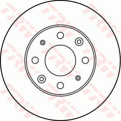 TRW DF1975 - Гальмівний диск avtolavka.club