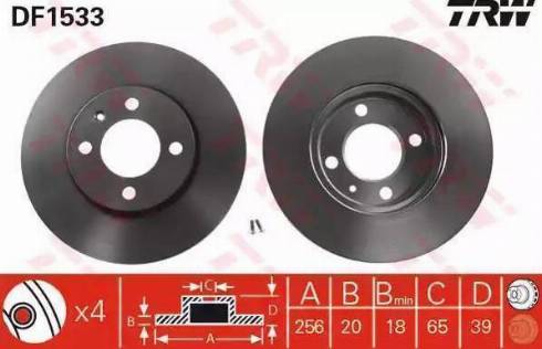 Delphi RB85993-11B1 - Гальмівний диск avtolavka.club