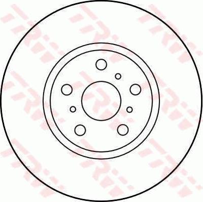 TRW DF3093 - Гальмівний диск avtolavka.club