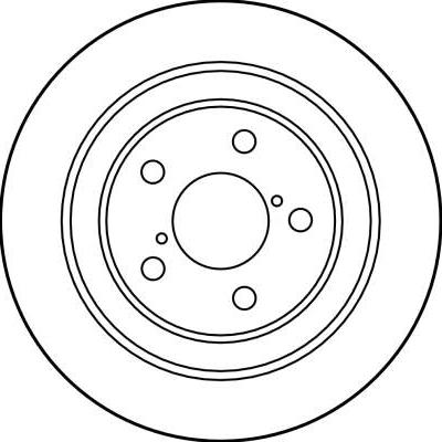 TRW DF3092 - Гальмівний диск avtolavka.club