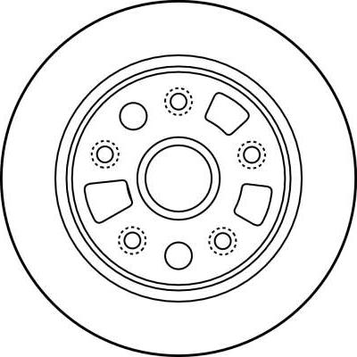 TRW DF3117 - Гальмівний диск avtolavka.club