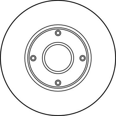 TRW DF2713 - Гальмівний диск avtolavka.club