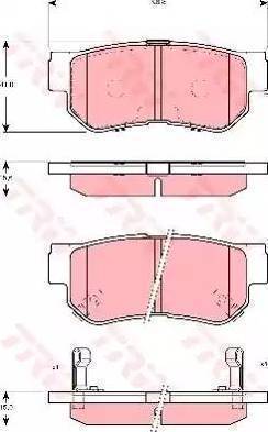 Parts-Mall PKA-009 - Гальмівні колодки, дискові гальма avtolavka.club