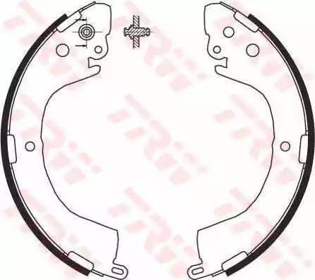 Alpha Brakes HST-MS-058 - Комплект гальм, барабанний механізм avtolavka.club