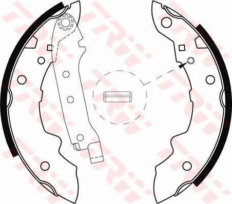 TRW GS8057 - Комплект гальм, барабанний механізм avtolavka.club