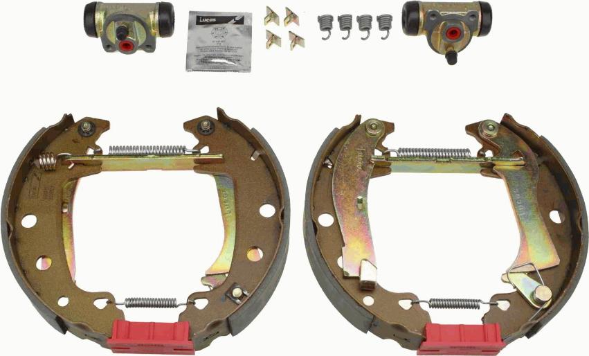 TRW GSK1002 - Комплект гальм, барабанний механізм avtolavka.club