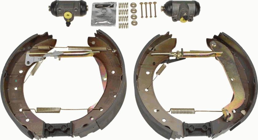 TRW GSK1147 - Комплект гальм, барабанний механізм avtolavka.club