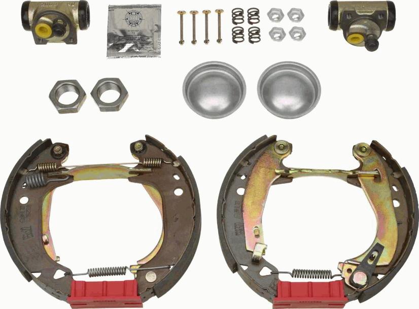 TRW GSK1245 - Комплект гальм, барабанний механізм avtolavka.club