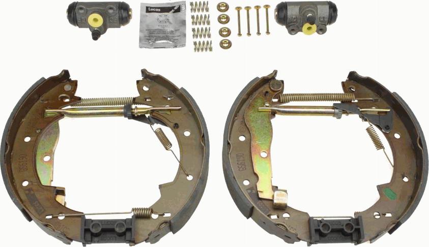 TRW GSK1237 - Комплект гальм, барабанний механізм avtolavka.club