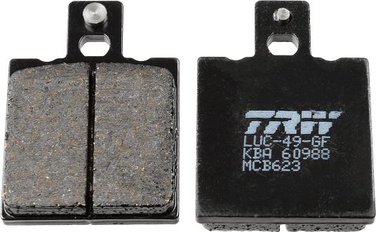 TRW MCB623 - Гальмівні колодки, дискові гальма avtolavka.club