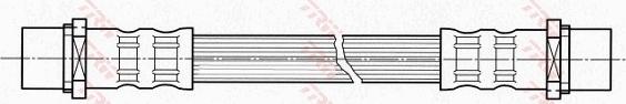 TRW PHA421 - Гальмівний шланг avtolavka.club