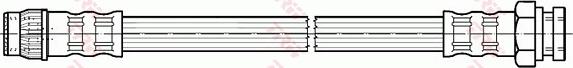 TRW PHA422 - Гальмівний шланг avtolavka.club
