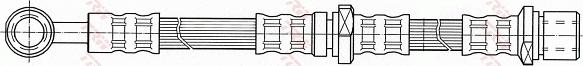 TRW PHD436 - Гальмівний шланг avtolavka.club