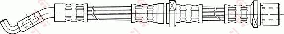 TRW PHD429 - Гальмівний шланг avtolavka.club