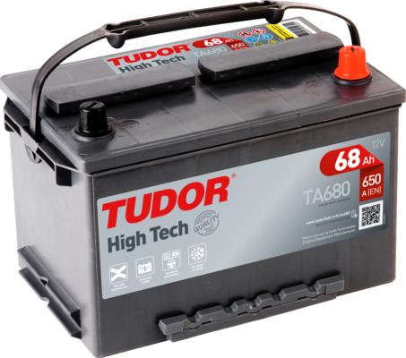 Tudor TA680 - Стартерна акумуляторна батарея, АКБ avtolavka.club