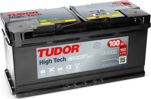 Tudor TA1000 - Стартерна акумуляторна батарея, АКБ avtolavka.club