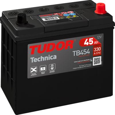Tudor TB454 - Стартерна акумуляторна батарея, АКБ avtolavka.club
