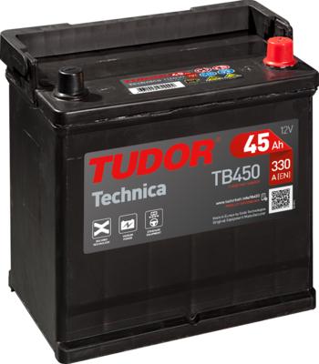 Tudor TB450 - Стартерна акумуляторна батарея, АКБ avtolavka.club