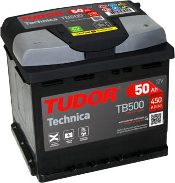 Tudor TB500 - Стартерна акумуляторна батарея, АКБ avtolavka.club