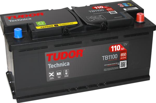 Tudor TB1100 - Стартерна акумуляторна батарея, АКБ avtolavka.club