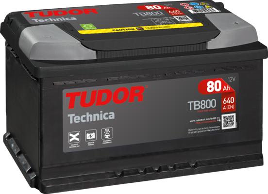 Tudor TB800 - Стартерна акумуляторна батарея, АКБ avtolavka.club