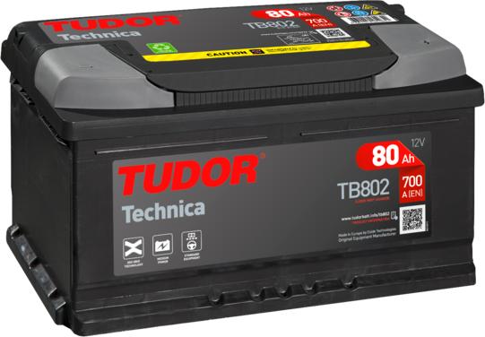 Tudor TB802 - Стартерна акумуляторна батарея, АКБ avtolavka.club