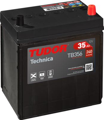 Tudor TB356 - Стартерна акумуляторна батарея, АКБ avtolavka.club